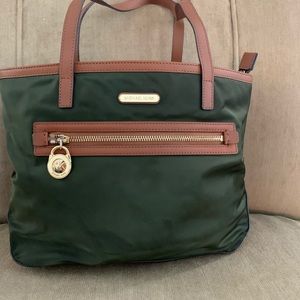 Hunter green Michael Kors bag